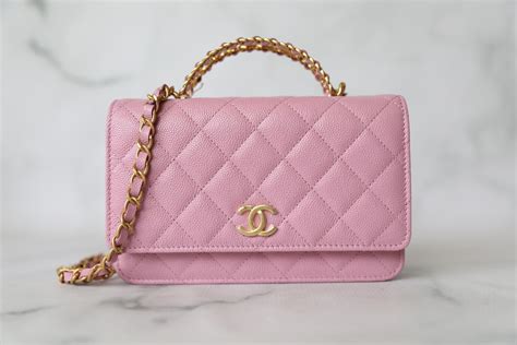 light pink chanel wallet on chain|chanel wallet on chain cost.